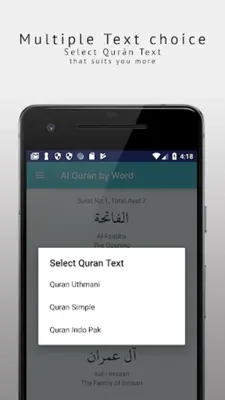 Al Quran by Words android App screenshot 4